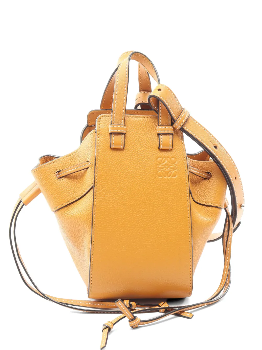 Loewe Pre-Owned 2010s Hammock drawstring shoulder bag - Giallo