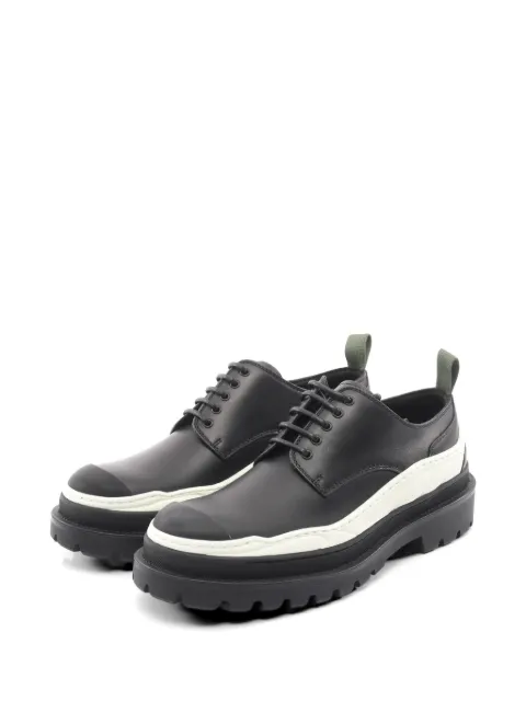 Christian Dior Pre-Owned x Sacai Explorer Derby leather sneakers