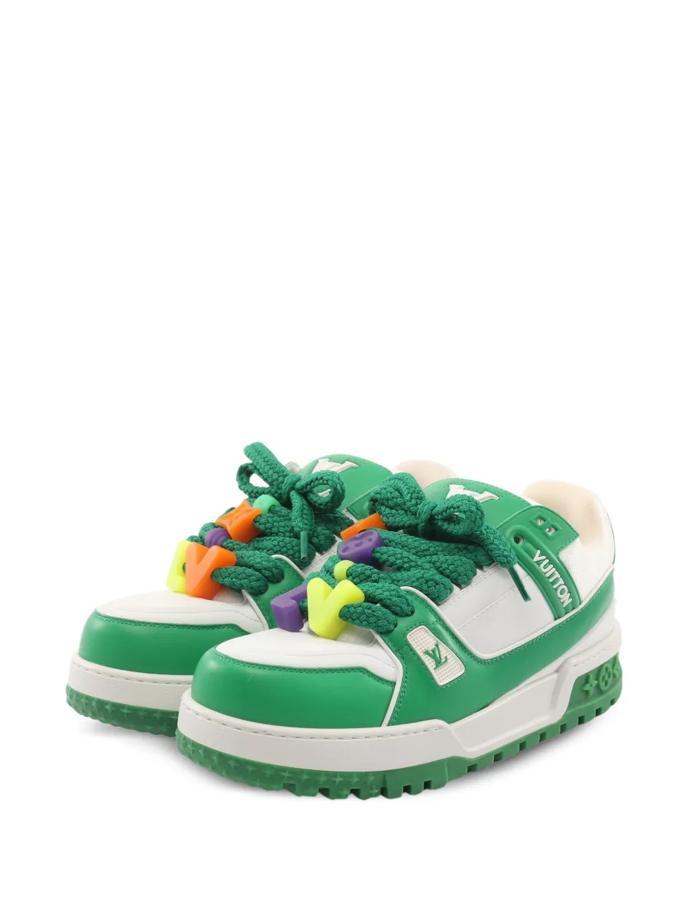 Louis Vuitton Pre-Owned 2022 LV Trainer Maxi sneakers - Green