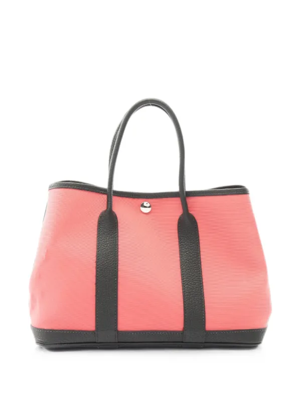 Hermès Pre-owned 2017 Garden Party TPM Tote Bag in Pink
