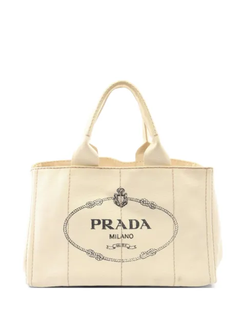 Prada Pre-Owned 2000s Canapa logo-printed tote bag