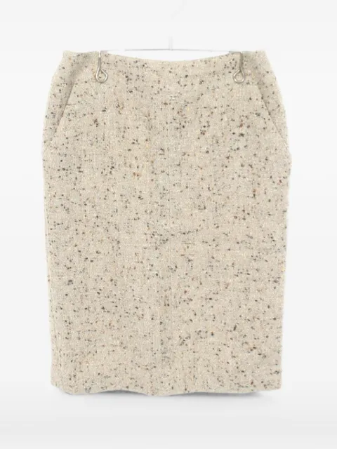 CHANEL Pre-Owned falda 99A de tweed 1986-1988