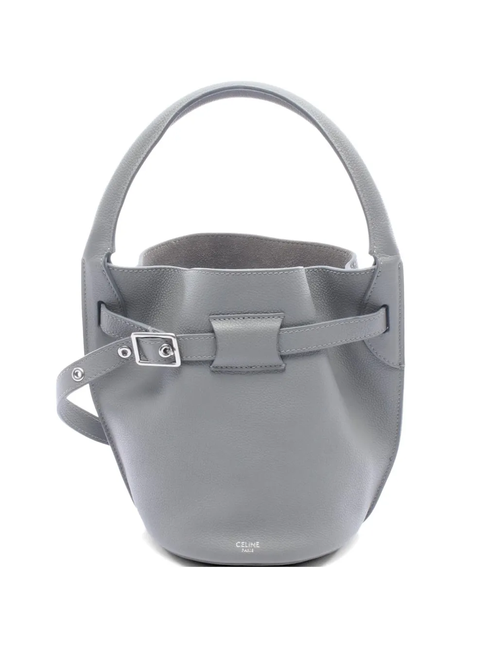 Celine Pre-Owned 2000s Big Bag leather bucket bag - Grigio