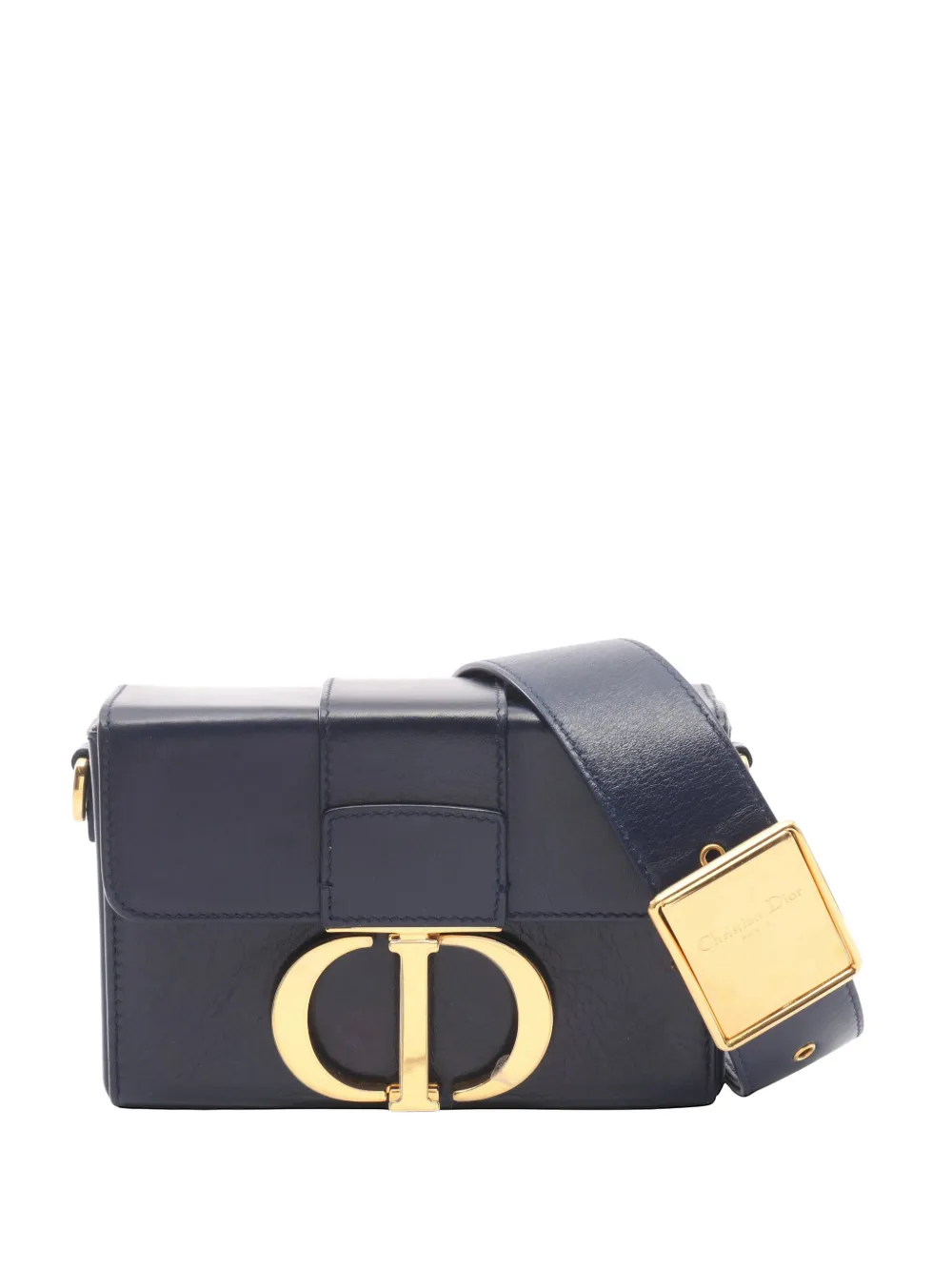 Christian Dior Pre-Owned 2010s 30 Montaigne box mini bag - Blu