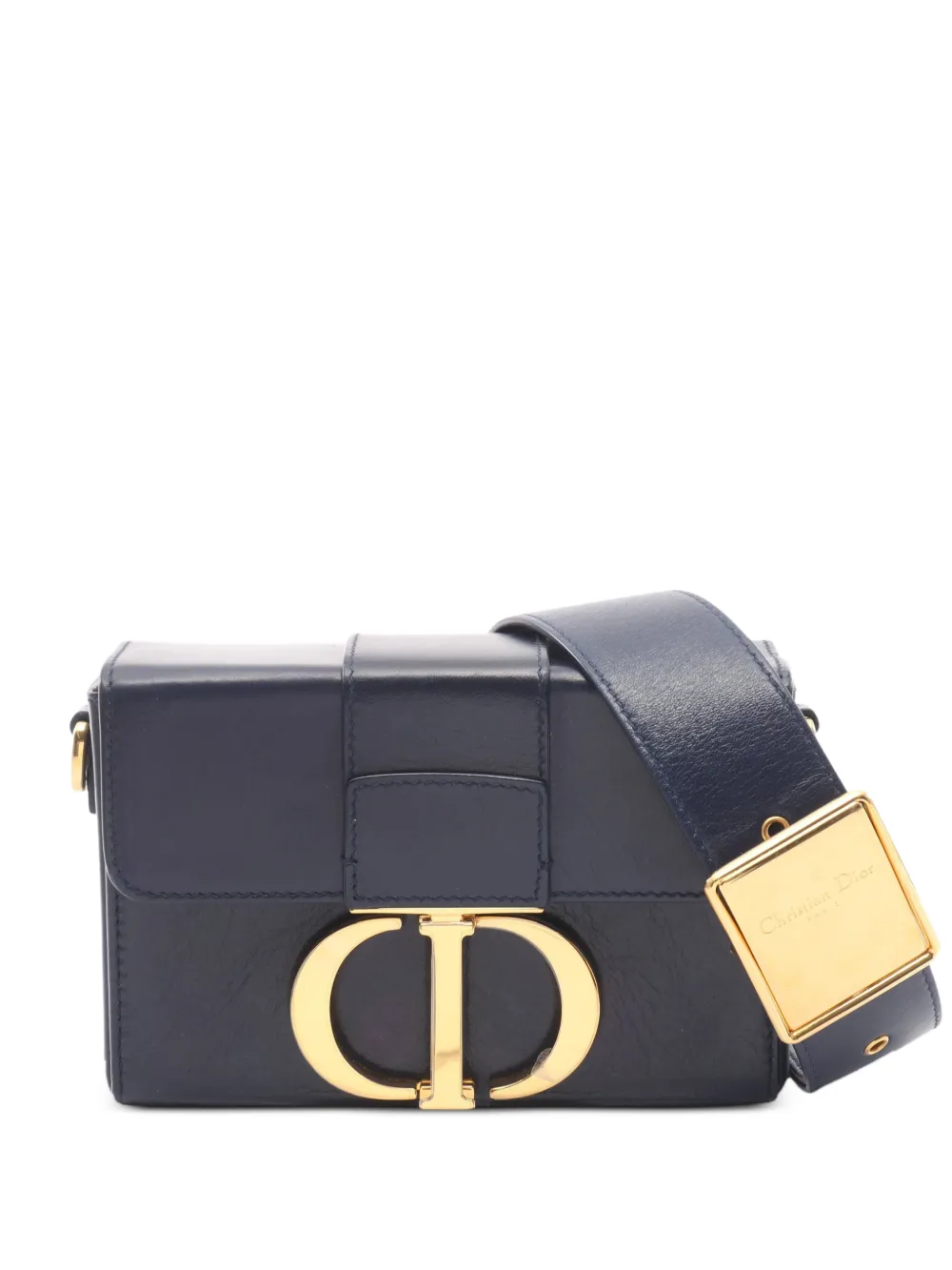 Christian Dior Pre-Owned 2010s 30 Montaigne box mini bag - Blu
