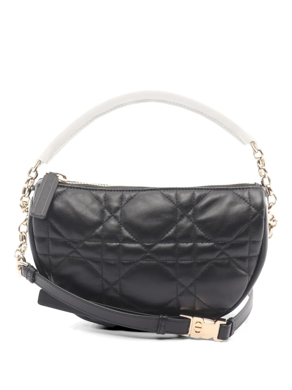 Christian Dior Pre-Owned 10s Vibe Cannage shoulder bag - Nero