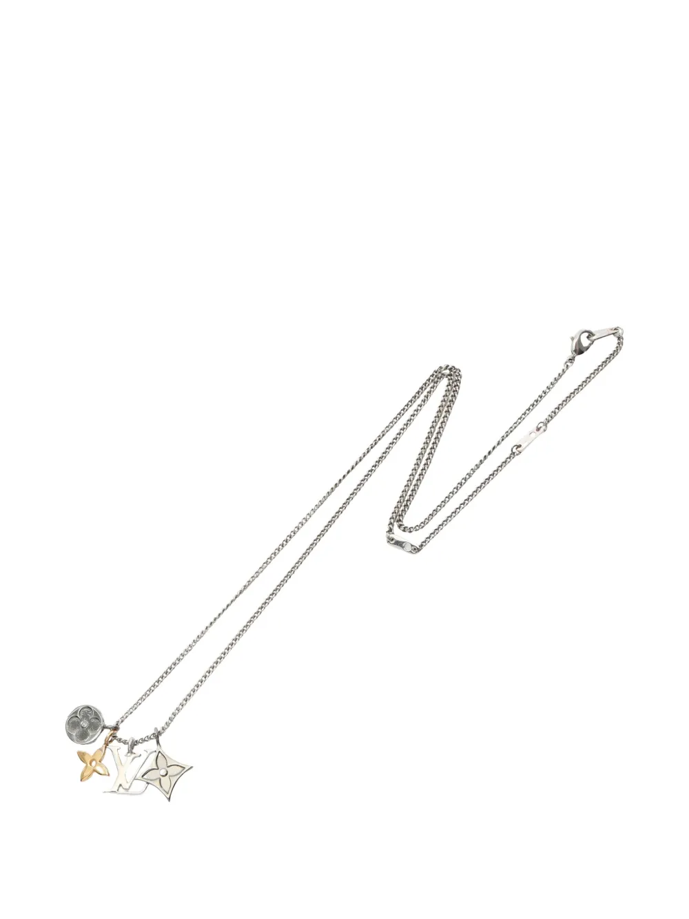 Louis Vuitton Pre-Owned 2024 Instinct pendant necklace - Argento
