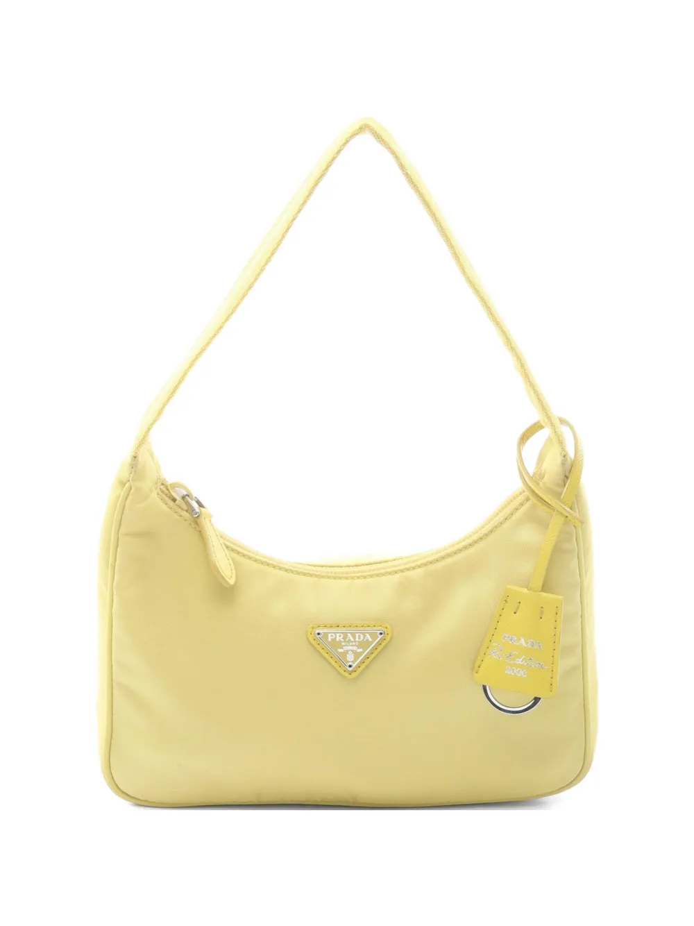Prada Pre-Owned 2010s Re-Edition 2000 mini shoulder bag - Giallo
