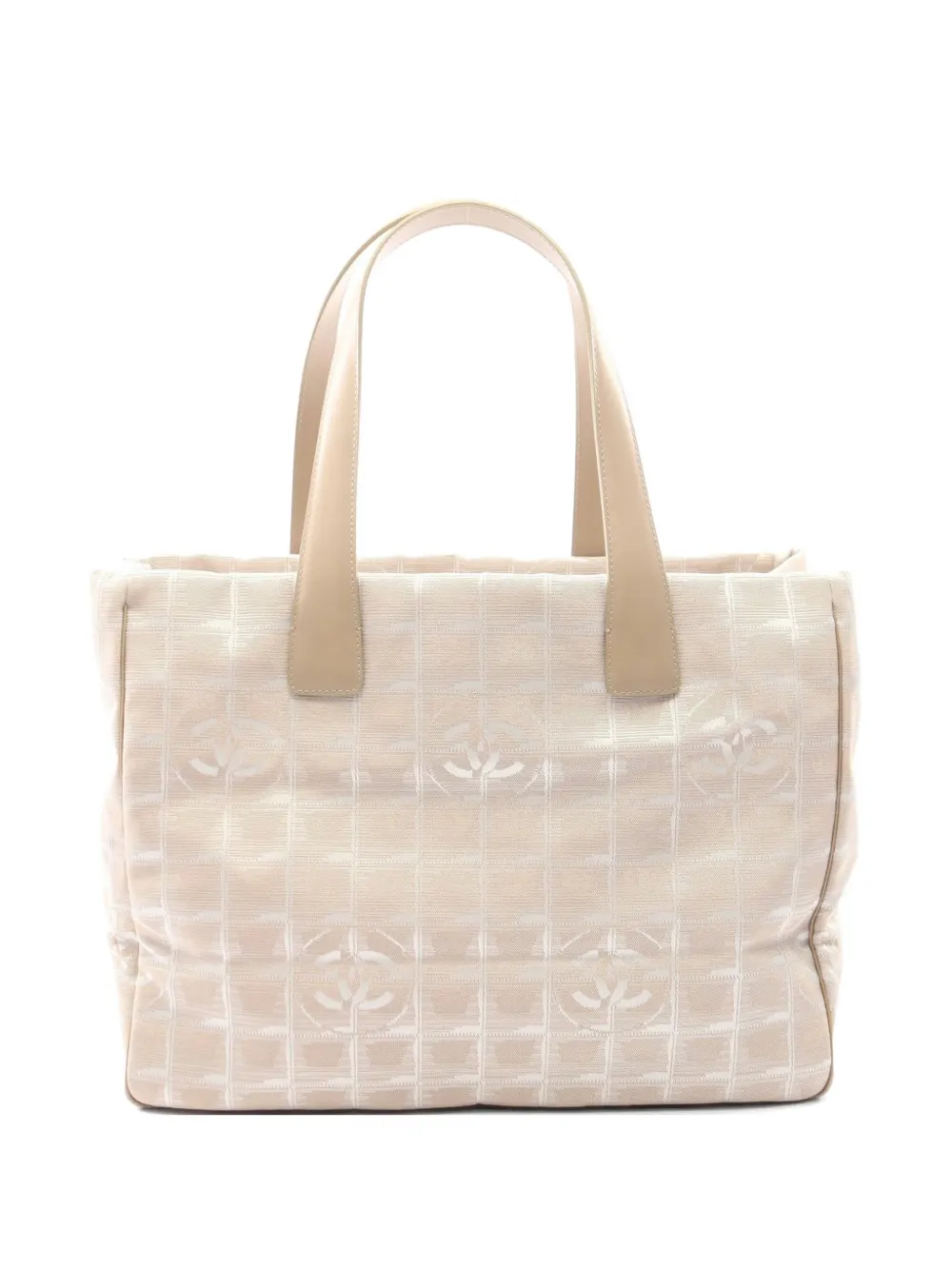 CHANEL Pre-Owned 2004-2005 MM New Travel Line tote bag - Neutrals