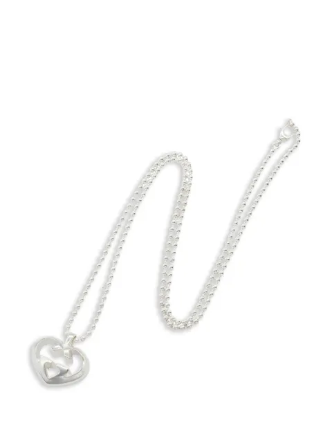 Gucci Pre-Owned collar Interlocking G con motivo de corazón 2010