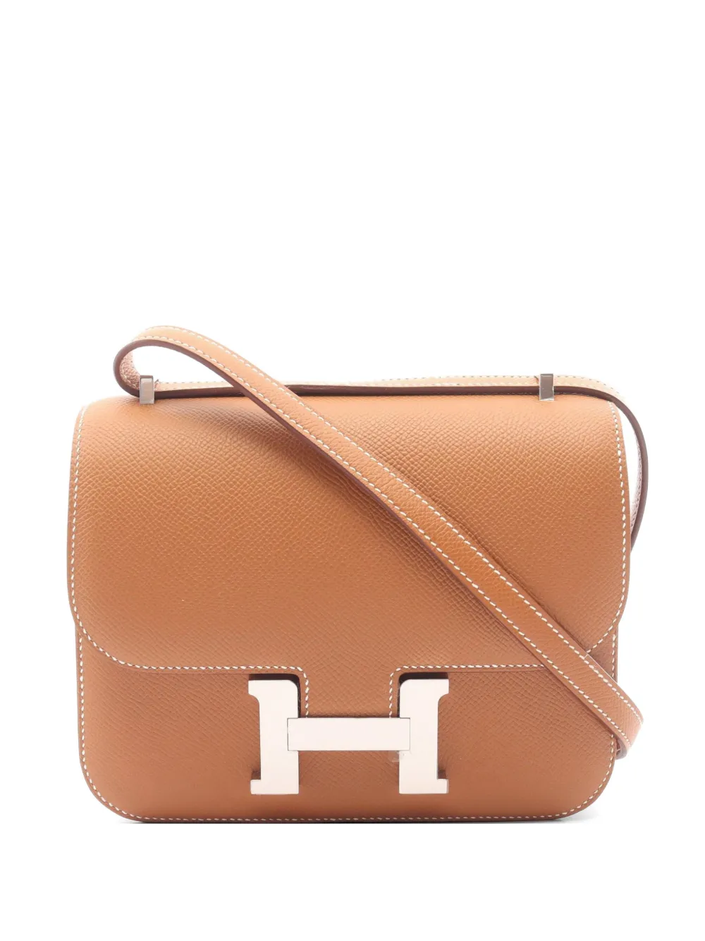 Hermès Pre-Owned mini Constance 3 shoulder bag - Toni neutri
