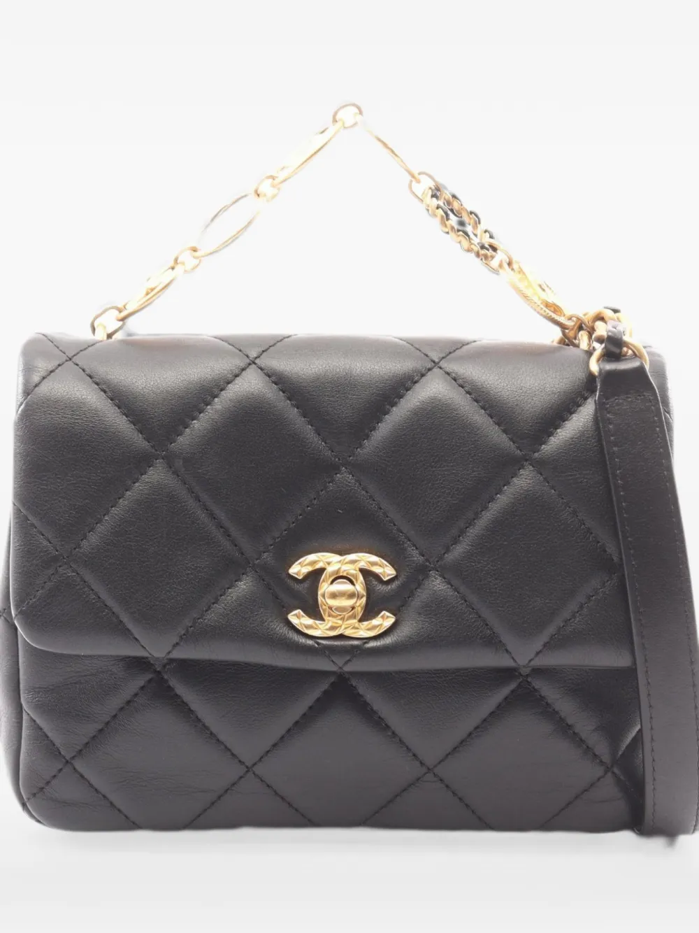 CHANEL Pre-Owned 2021s Matelasse chain shoulder bag - Nero