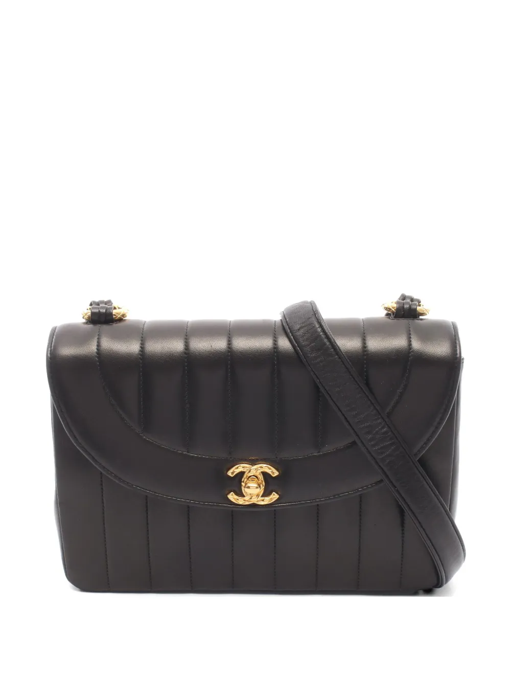 CHANEL Pre-Owned 1991-1994 Mademoiselle-quilted shoulder bag - Schwarz