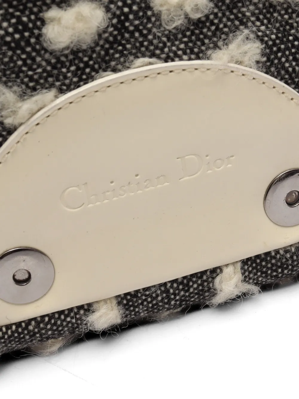 Dior Pre-owned 2000s Maris Pearl Shoulder Bag in White, view 4