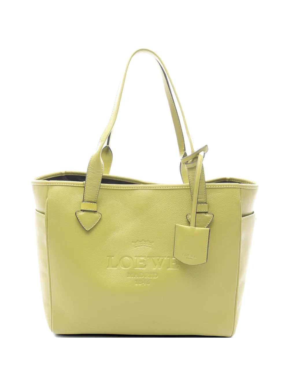 Loewe Pre-Owned 2000s small Heritage tote bag - Verde