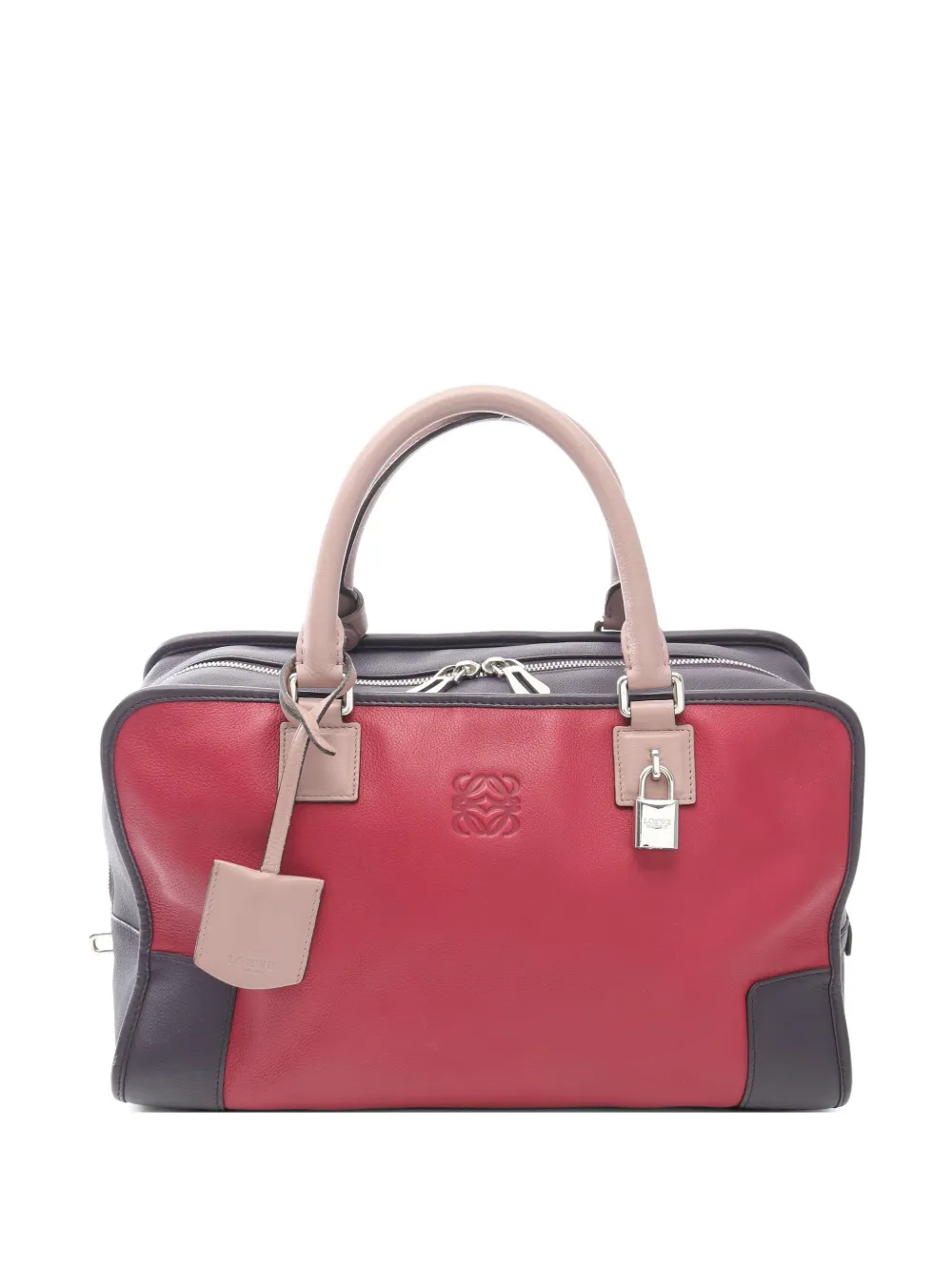 Loewe Pre-Owned 10s Amazona36 leather handbag - Red