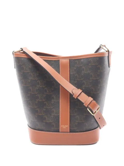 Celine Pre-Owned сумка-ведро Triomphe