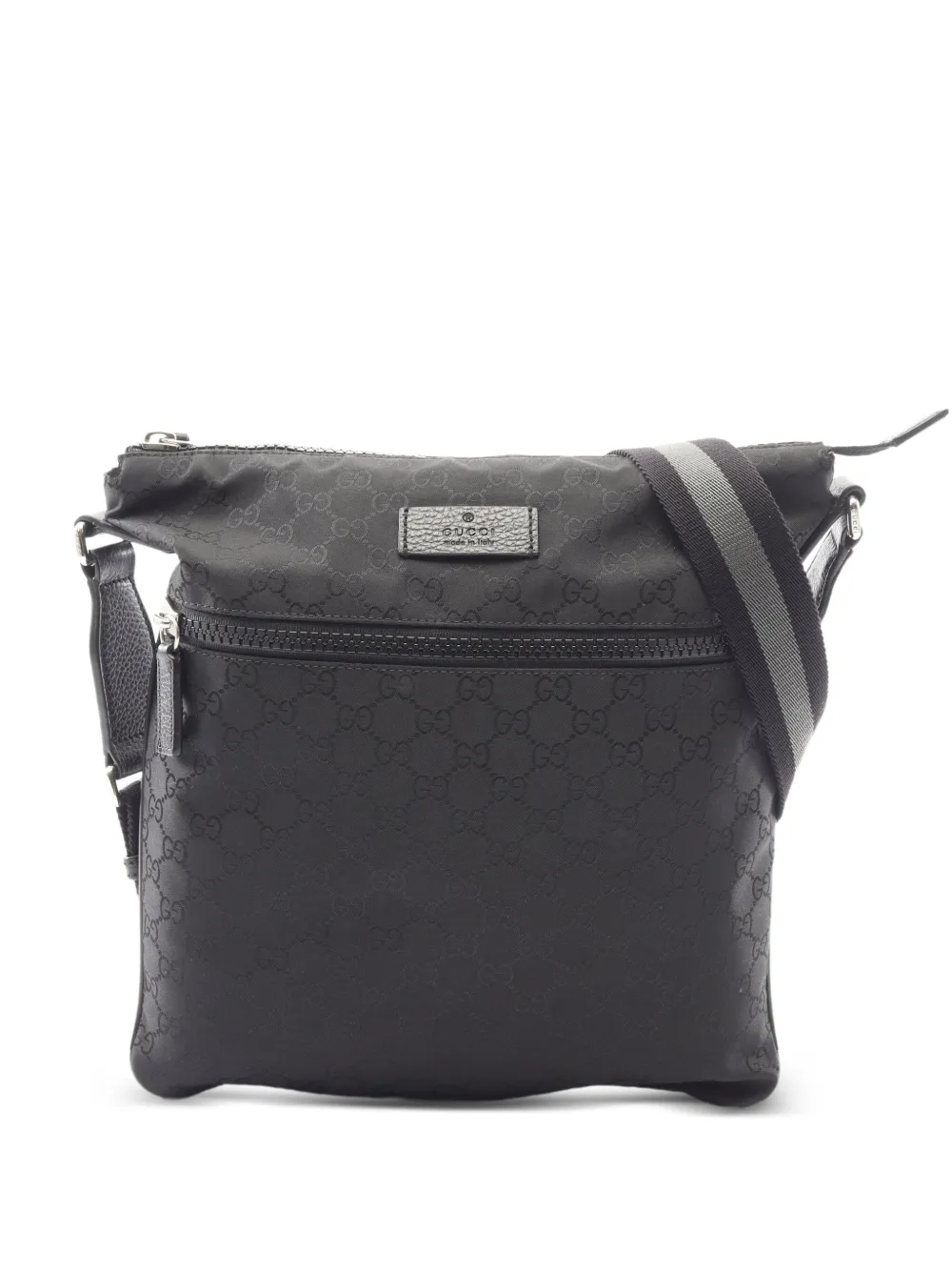 Gucci Pre-Owned 2010s GG pattern shoulder bag - Nero