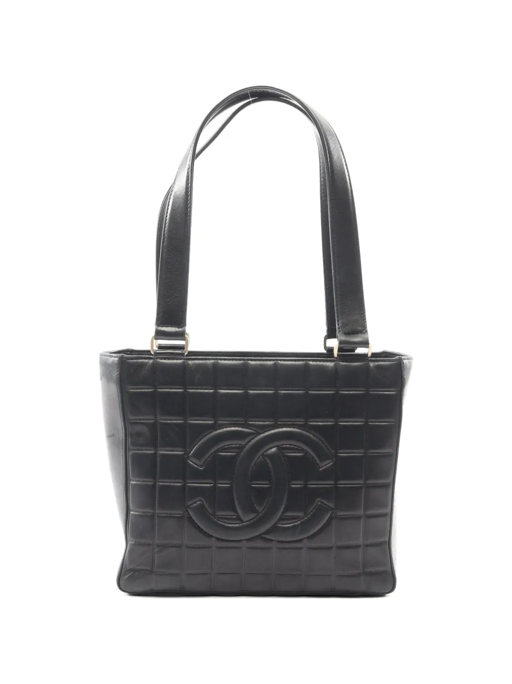 CHANEL Pre-Owned 2002-2003 Chocolate Bar CC tote bag - Schwarz