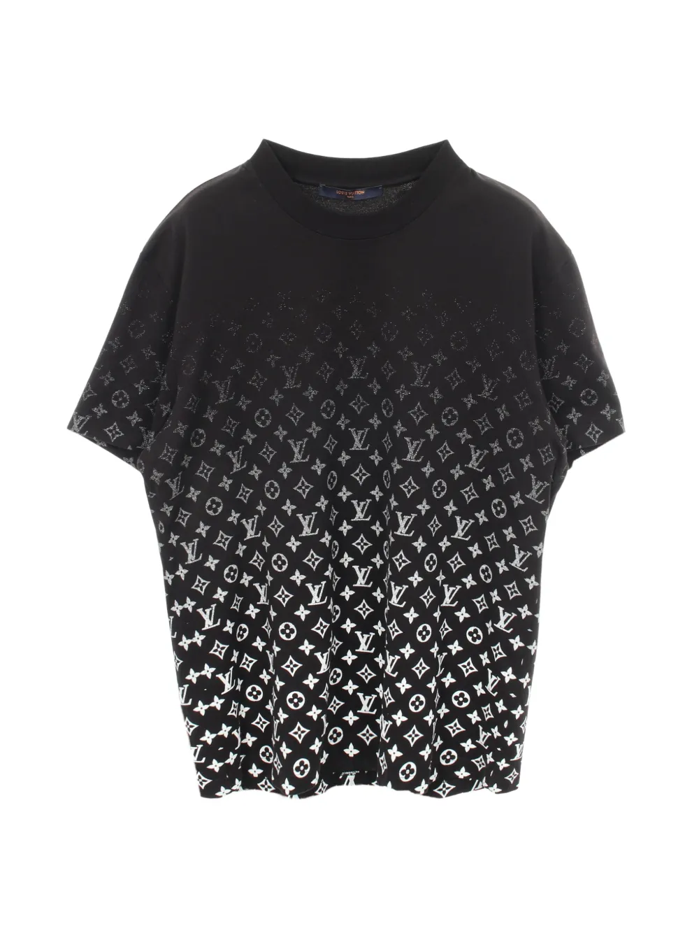 Louis Vuitton Pre-Owned monogram gradient T-shirt - Schwarz