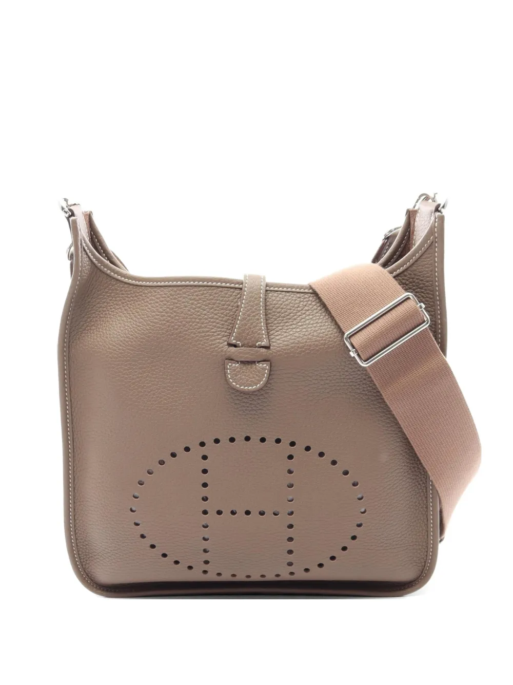 Hermès Pre-Owned 2025 PM Evelyne III shoulder bag - Neutrals