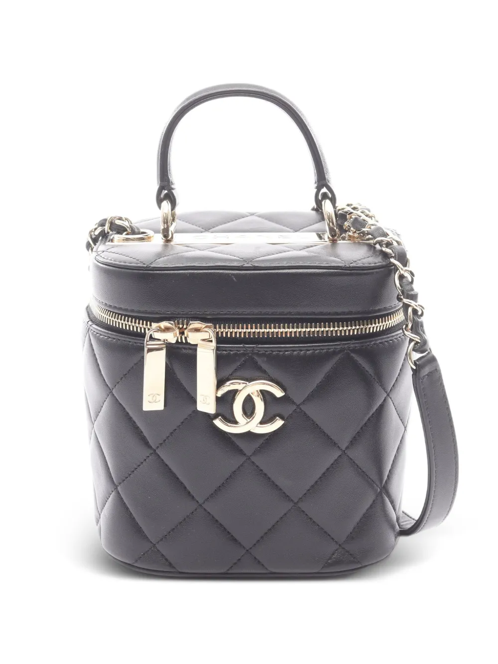 CHANEL Pre-Owned 2020-2021 Vanity Case cross body bag - Nero