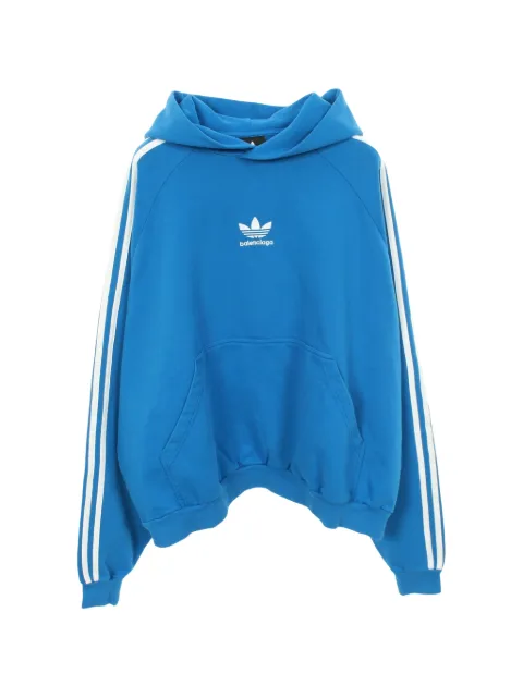 Balenciaga Pre-Owned 2010s logo-embroidered hoodie