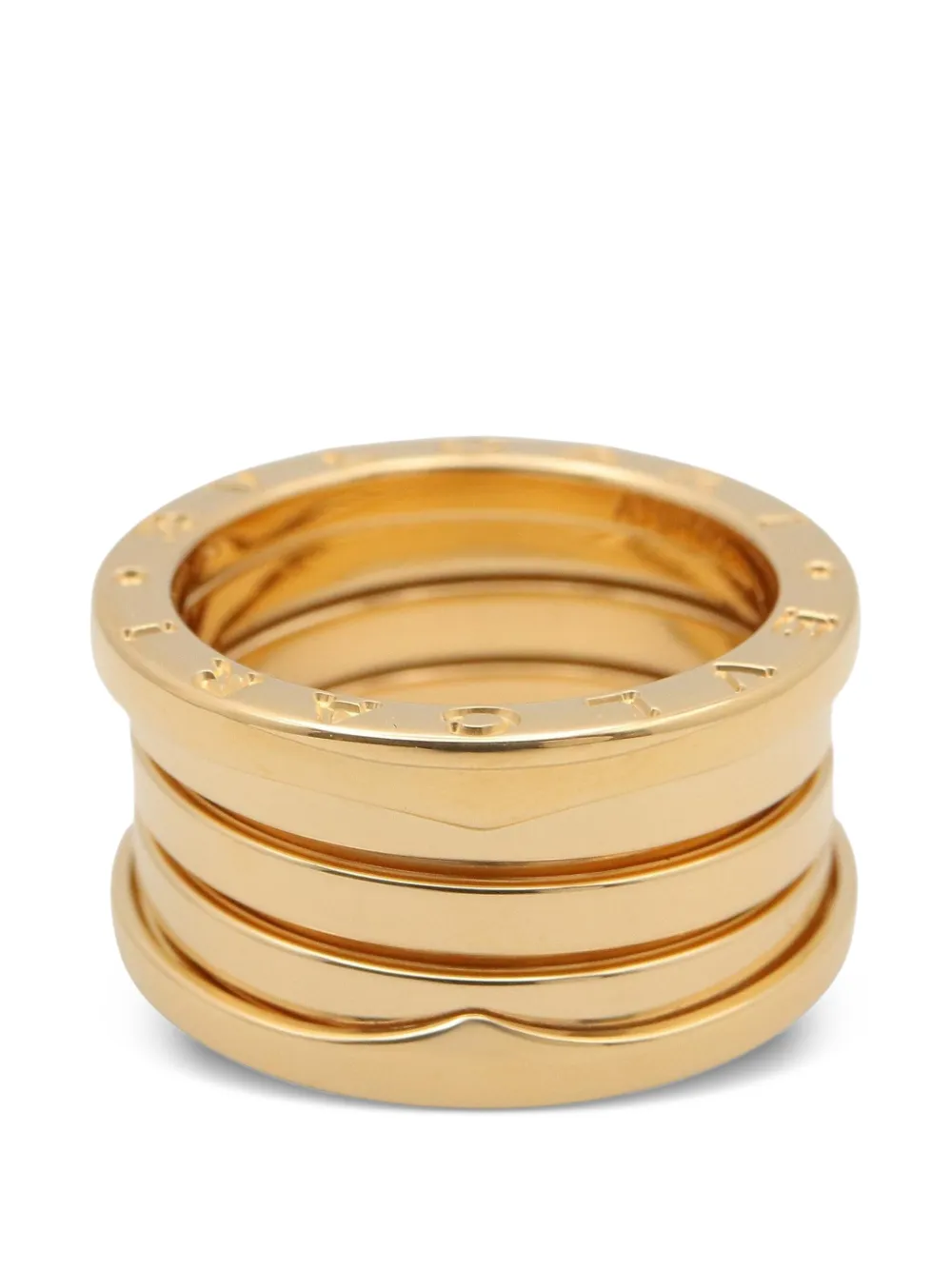 Bvlgari Pre-Owned 2010s B-zero1 four-band ring - Oro