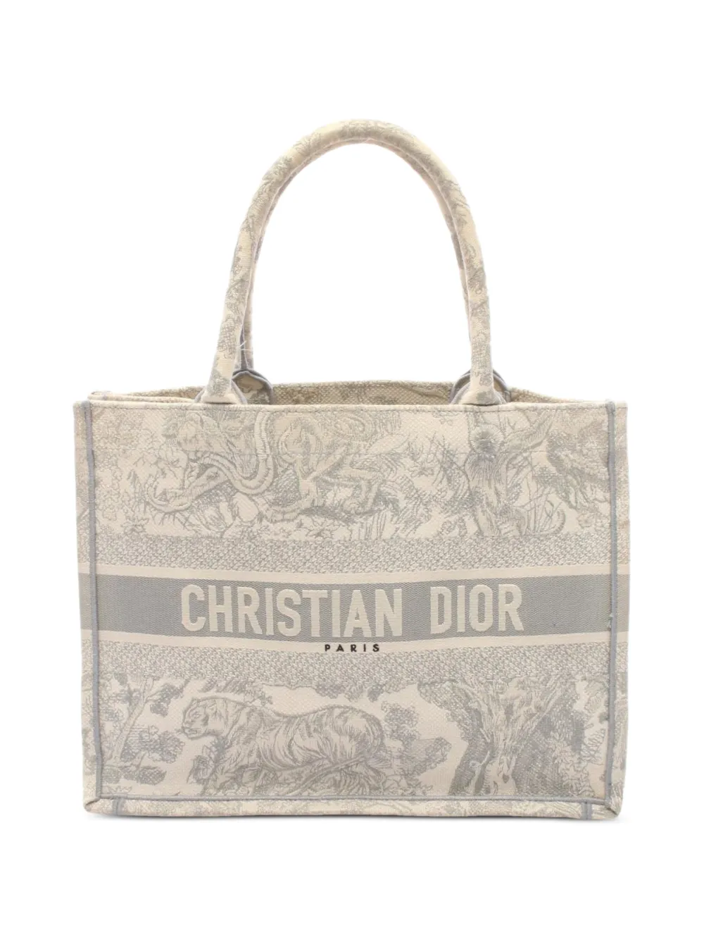 Christian Dior Pre-Owned 00s Book Toile De Jouy tote bag - Toni neutri