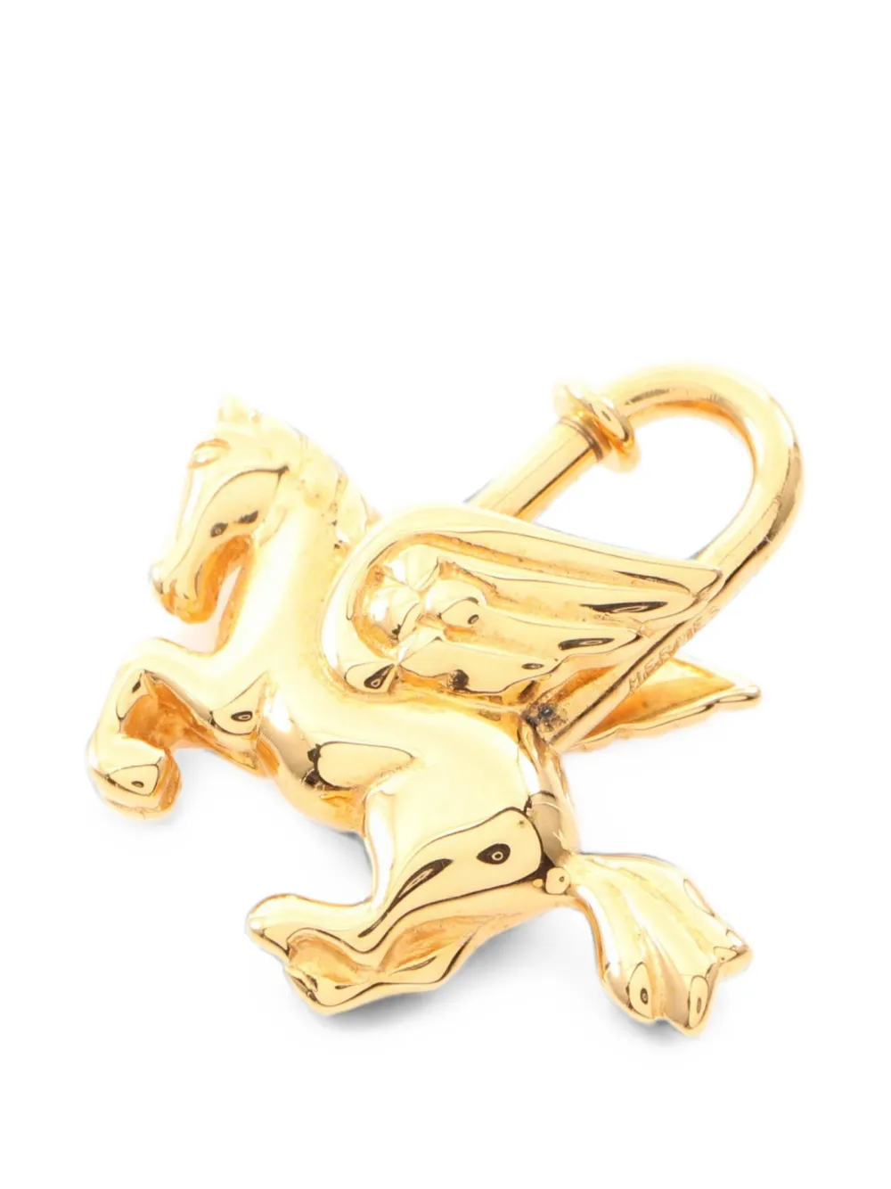 Hermès Pre-Owned 2010s 1993 Cadena Pegasus bag charm - Oro