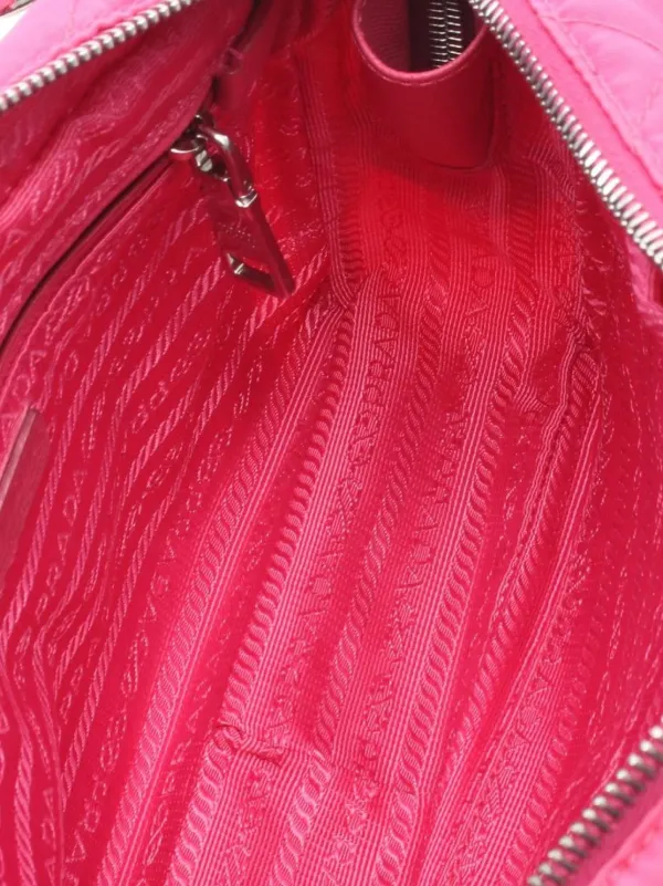 Prada Pre-Owned 2010s キルティング チェーン ハンドバッグ | ピンク