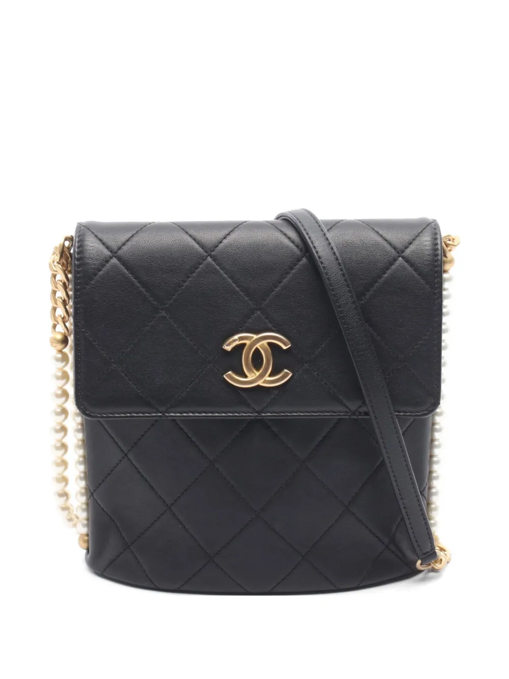 CHANEL Pre-Owned 2021-2022 quilted shoulder bag - Schwarz