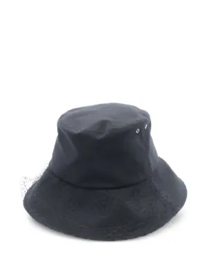 Christian Dior Pre-Owned オブリーク レオパード バケットハット