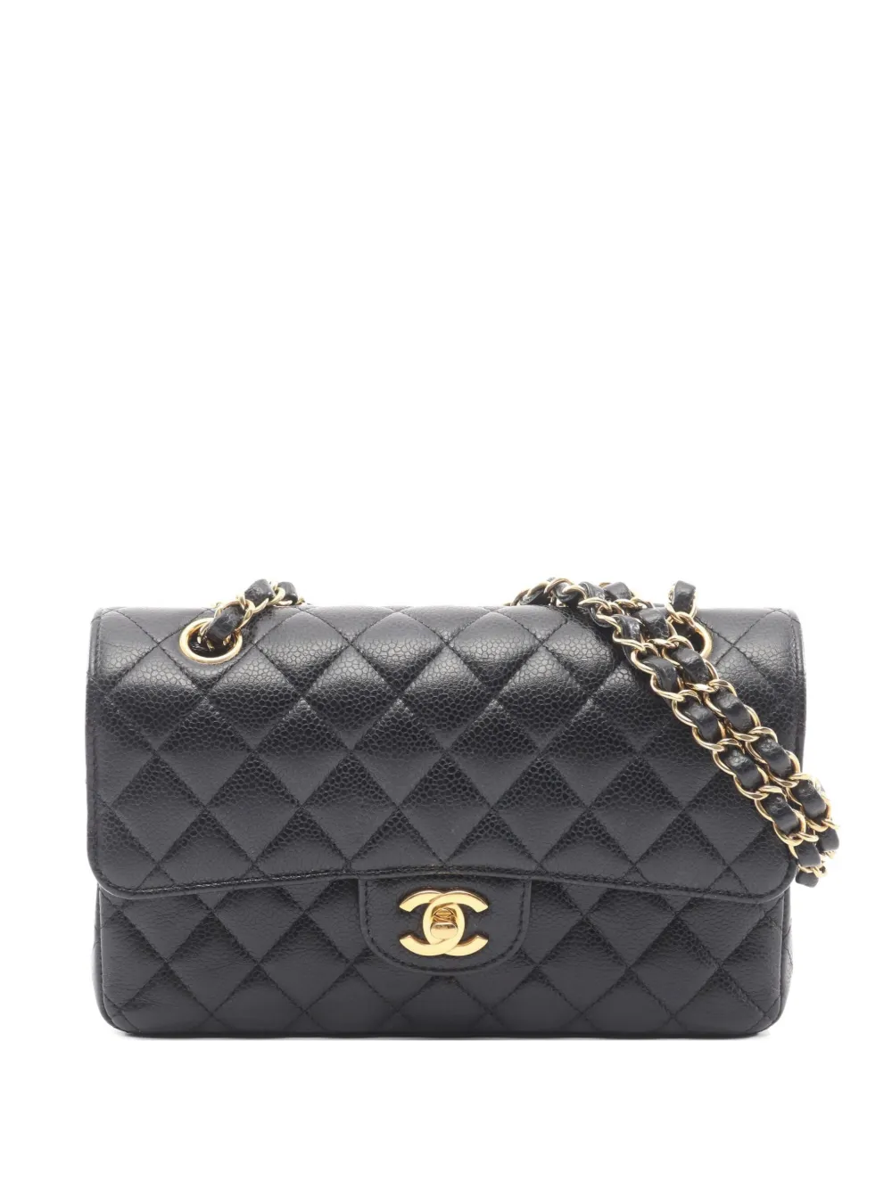 CHANEL Pre-Owned 2021s Matelassé leather shoulder bag - Schwarz