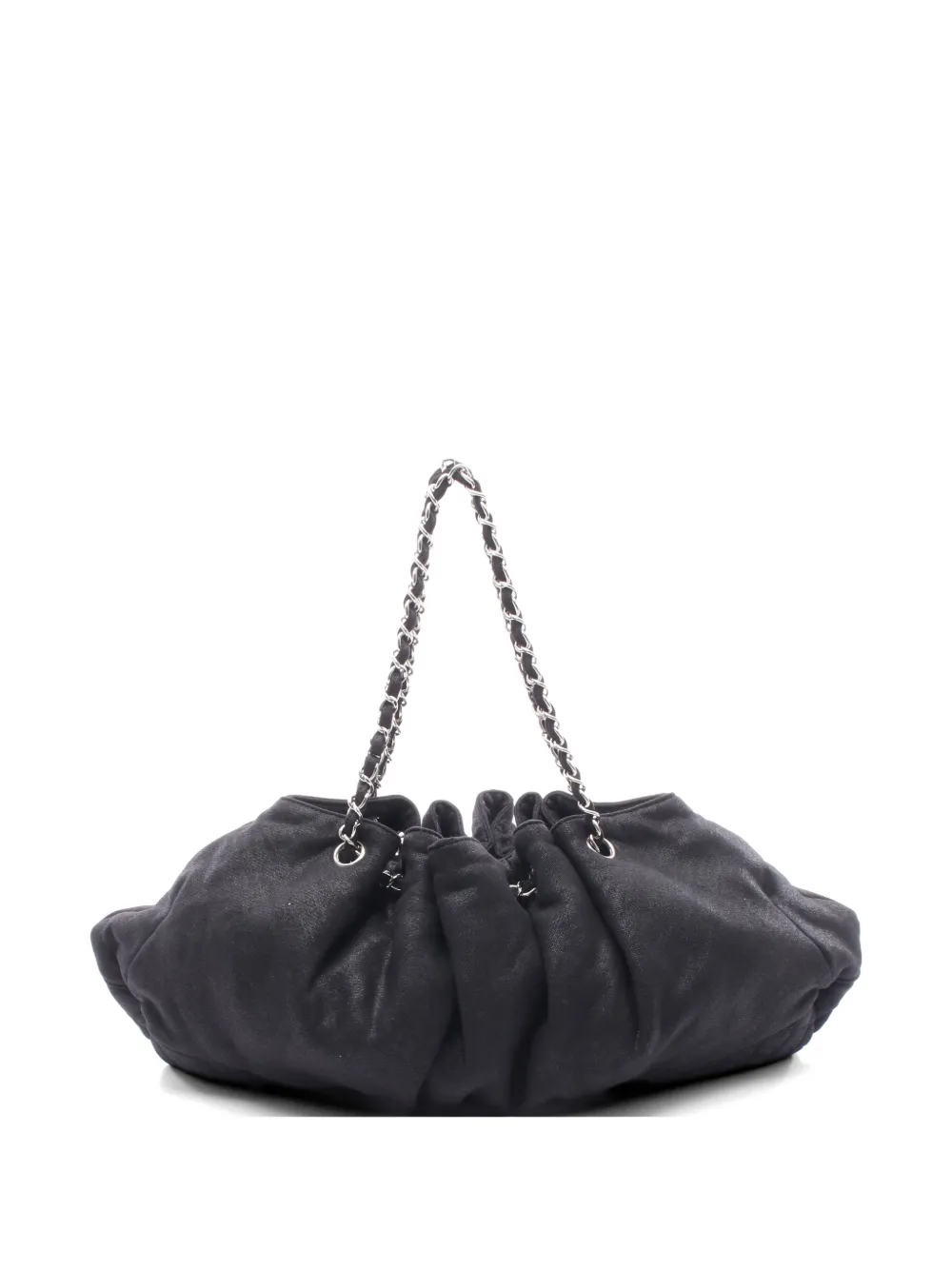 CHANEL Pre-Owned 2008-2009 Melrose Cabas chain shoulder bag - Nero