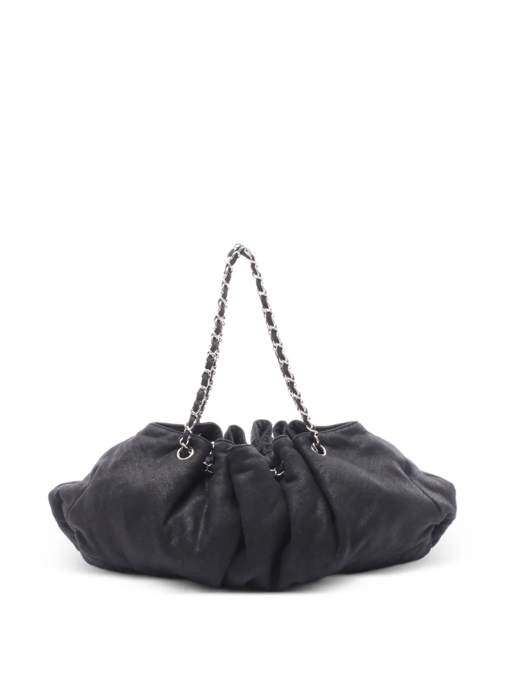 CHANEL Pre-Owned 2008-2009 Melrose Cabas chain shoulder bag - Nero