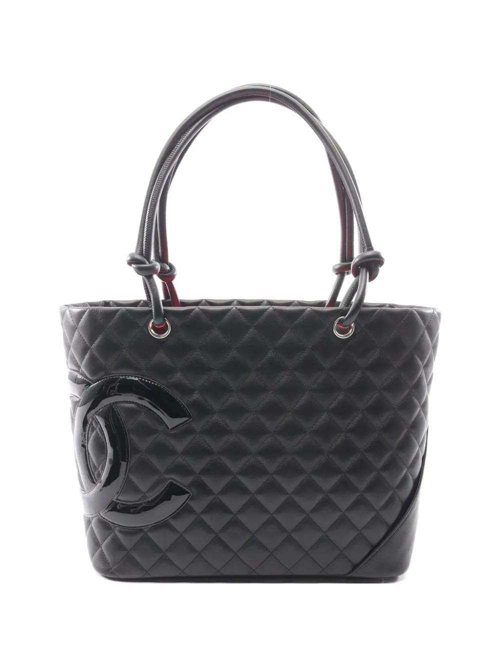 CHANEL Pre-Owned 2010-2011 Cambon line tote bag - Schwarz