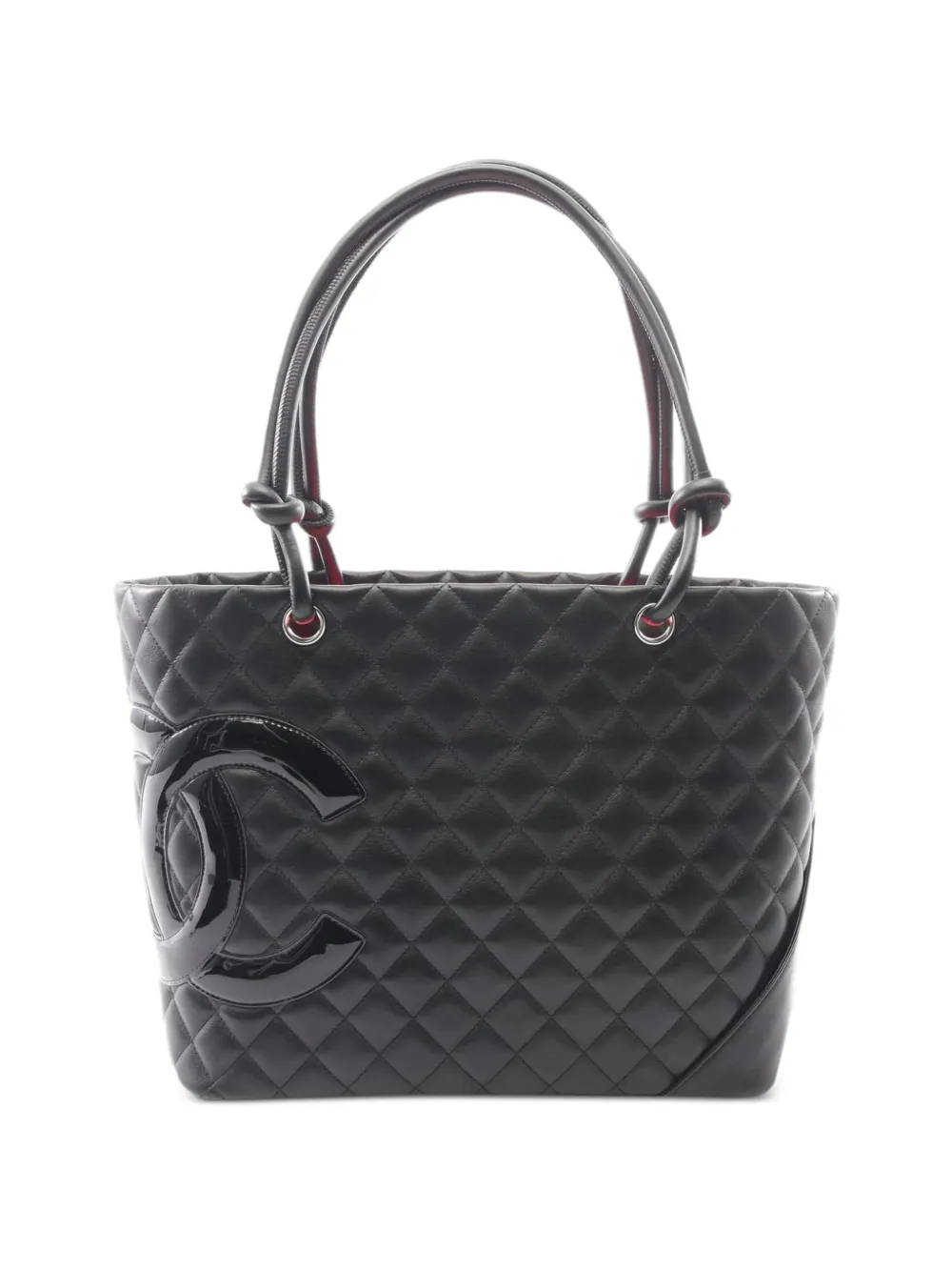 CHANEL Pre-Owned 2010-2011 Cambon line tote bag - Nero