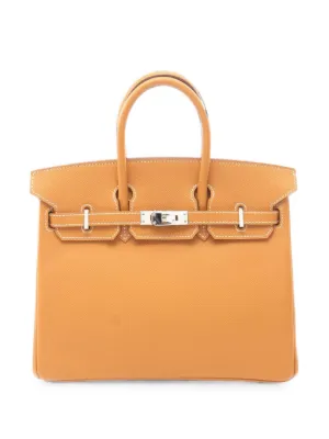Hermès Pre-Owned 2026 Birkin 25 Togo Handbag | Orange | FARFETCH