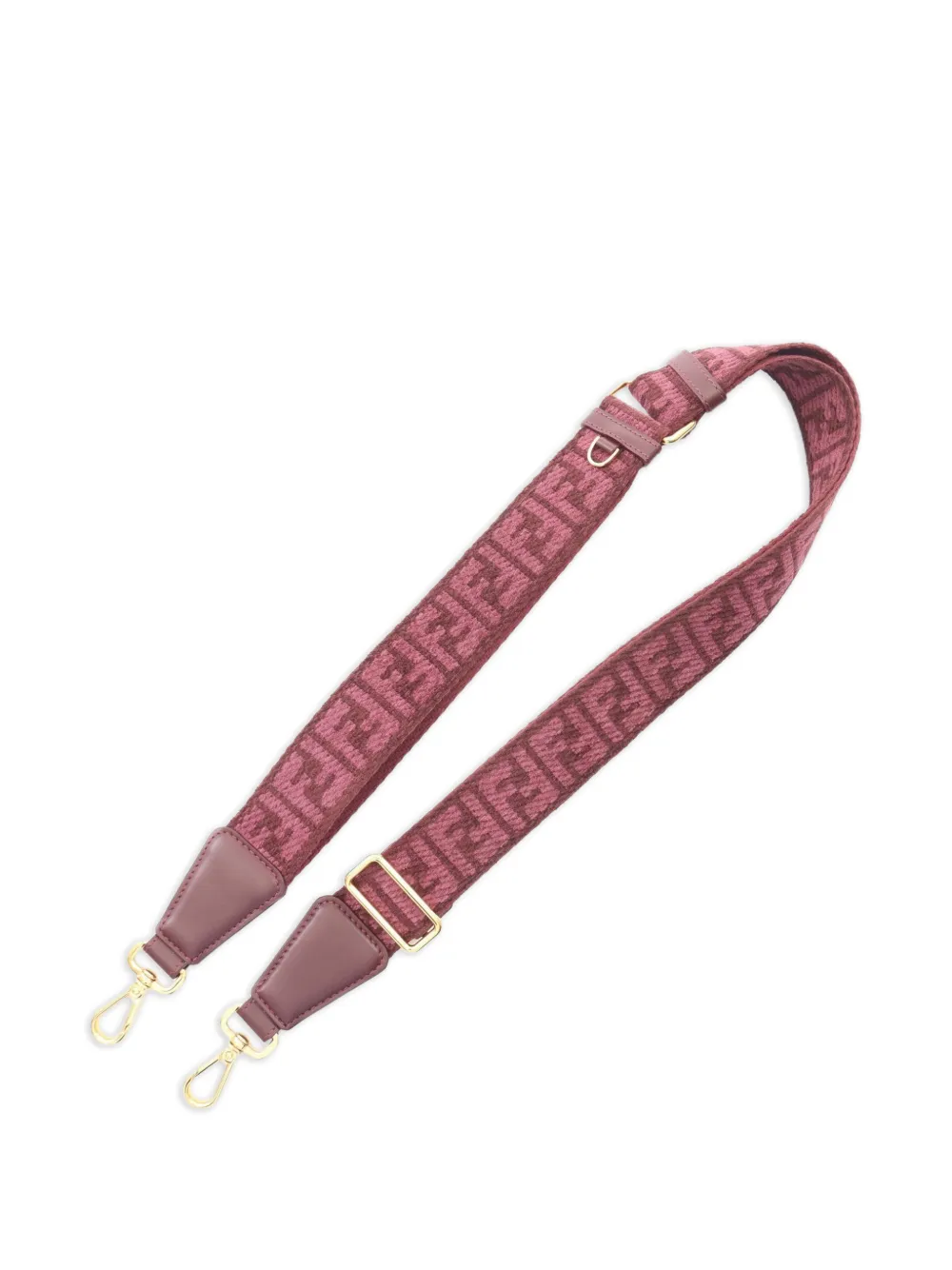 Fendi Pre-Owned 2010s FF-logo strap - Rot