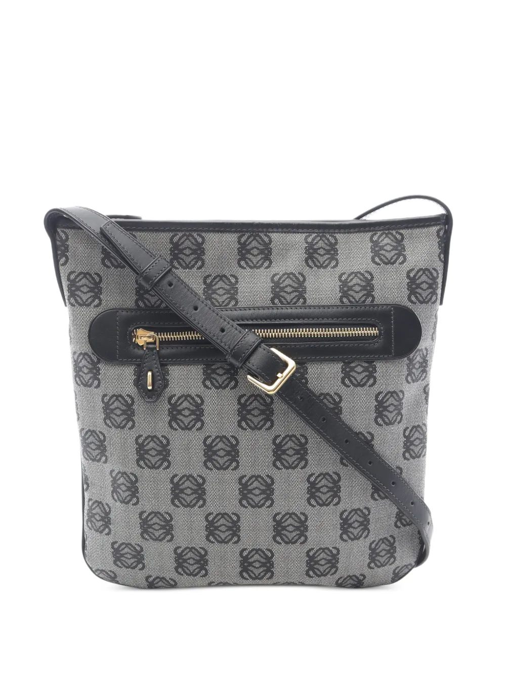Loewe Pre-Owned 2010s Anagram shoulder bag - Grey