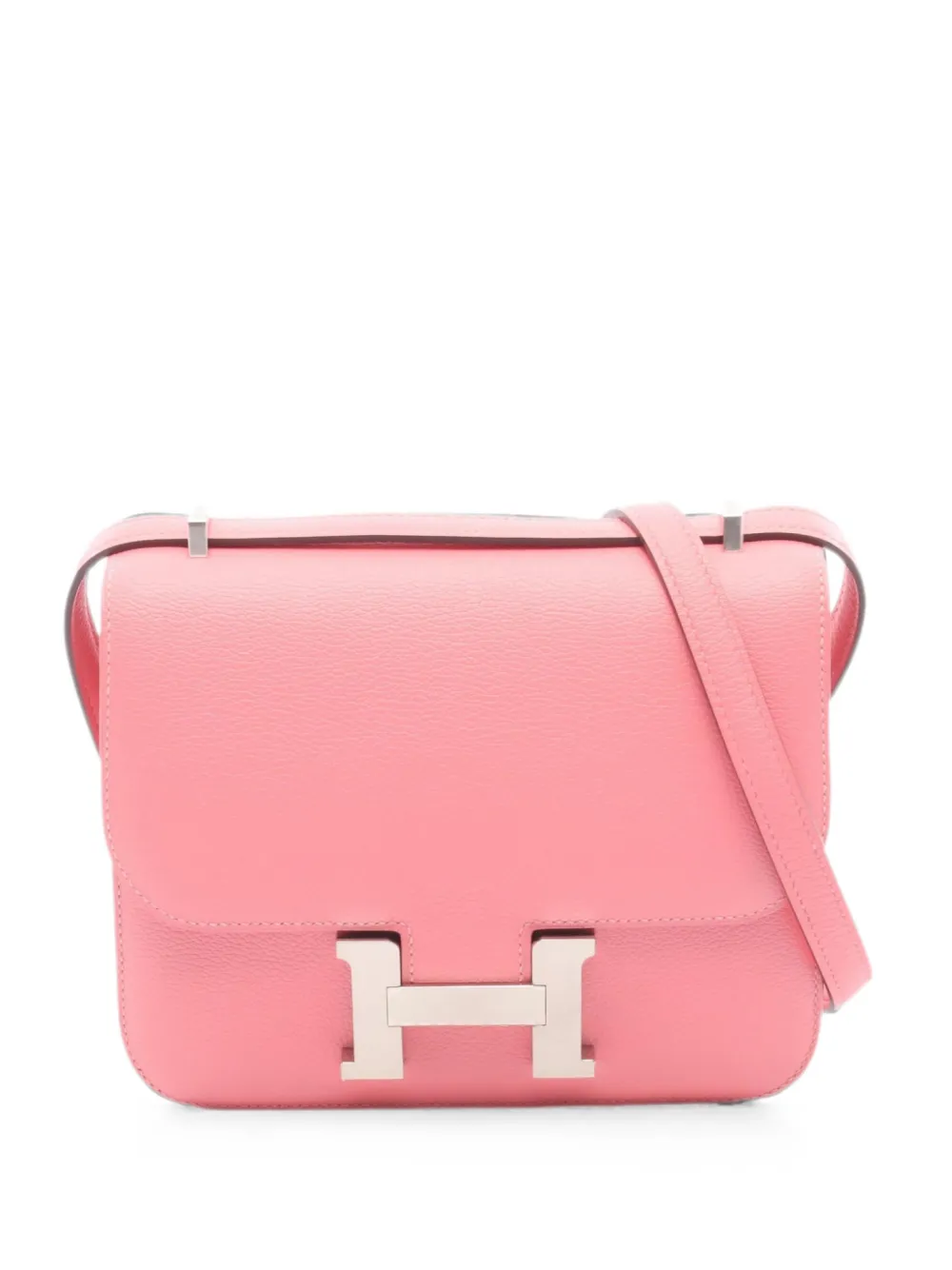 Hermès Pre-Owned 2020 mini Constance 3 Evercolour-leather shoulder bag - Rosa