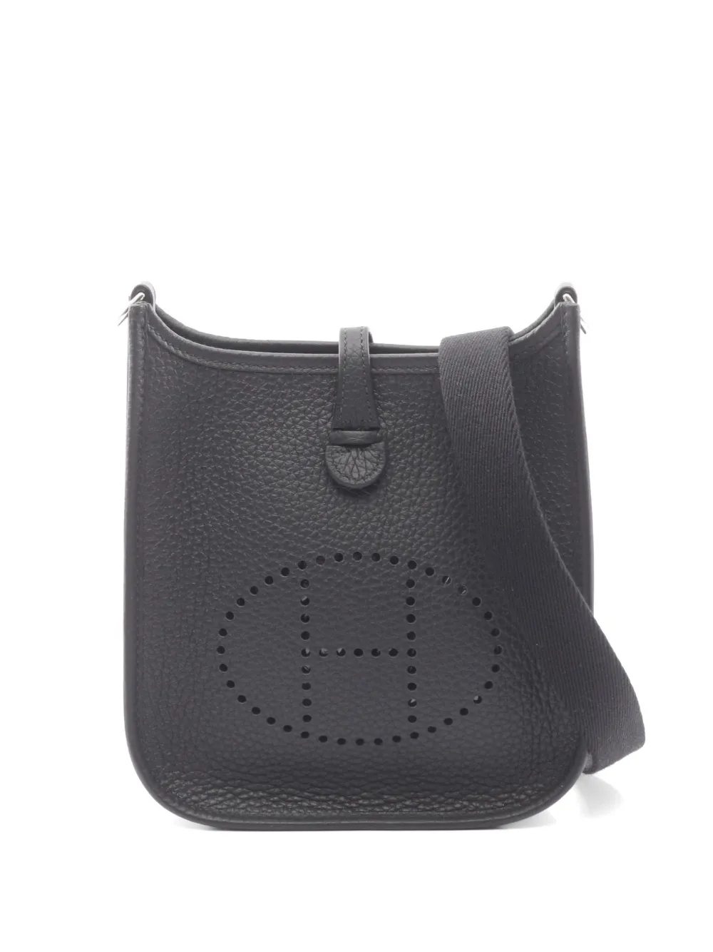 Hermès Pre-Owned 2026 TPM Evelyn Clemence-leather mini bag - Nero