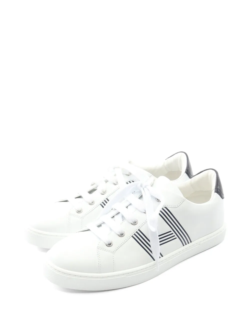 Hermès Pre-Owned 2010s Avantage Bias H sneakers - Bianco