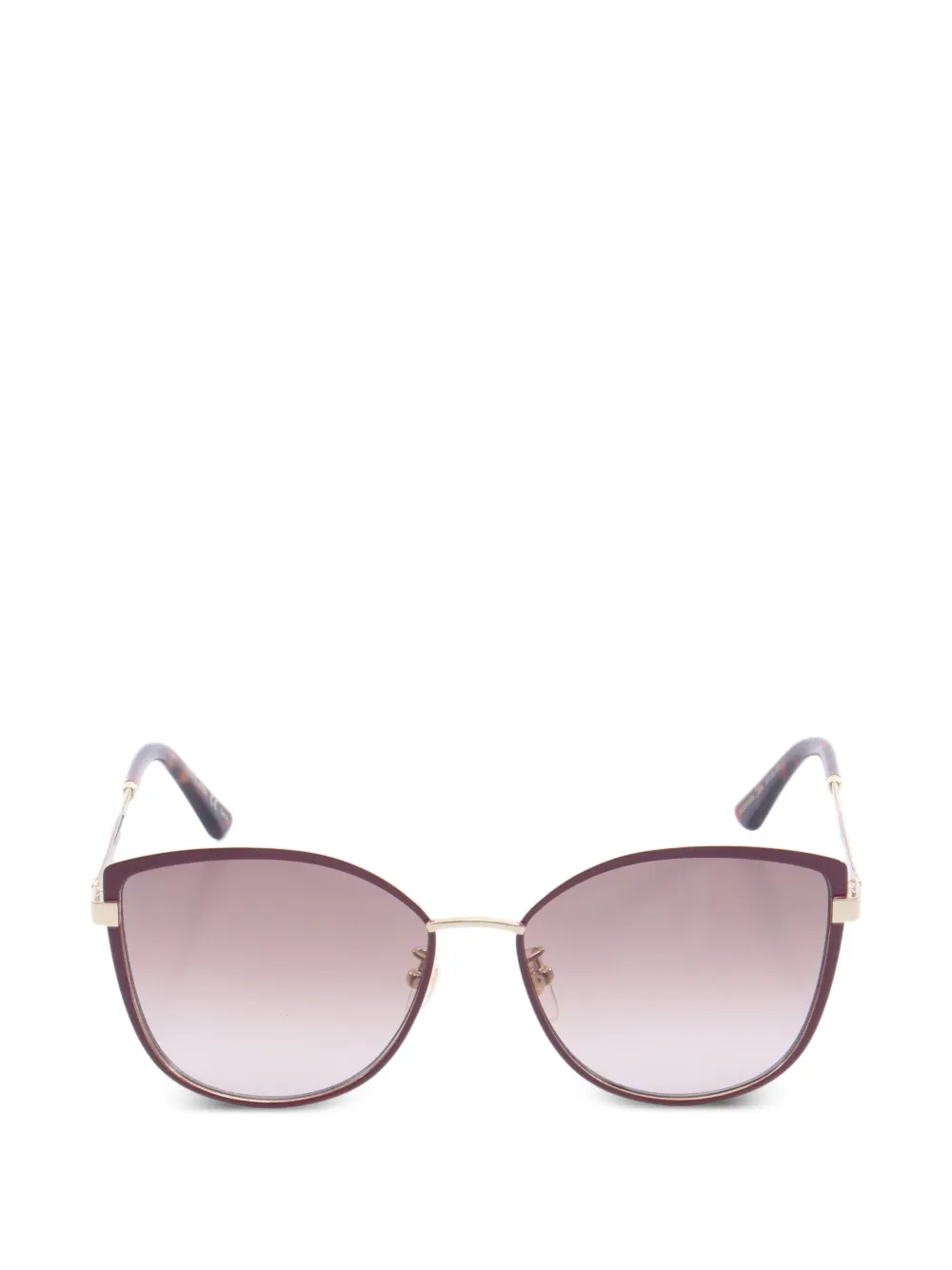 Gucci Pre-Owned 2010s Interlocking G sunglasses - Oro