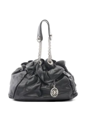 Christian Dior Pre-Owned ハニカム ボストンバッグ | ブラック