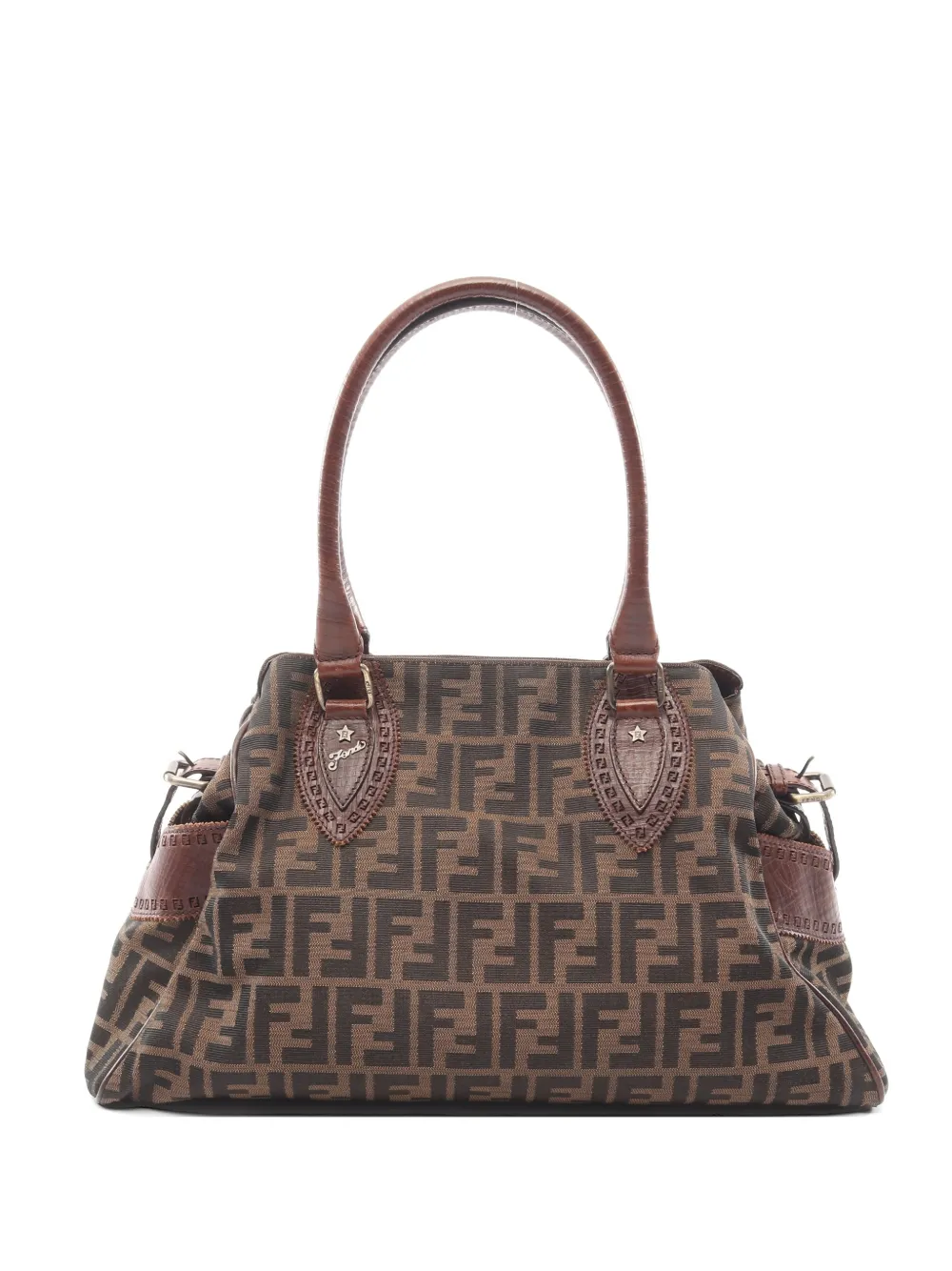 Fendi Pre-Owned 2010s Zucca canvas tote bag - Braun
