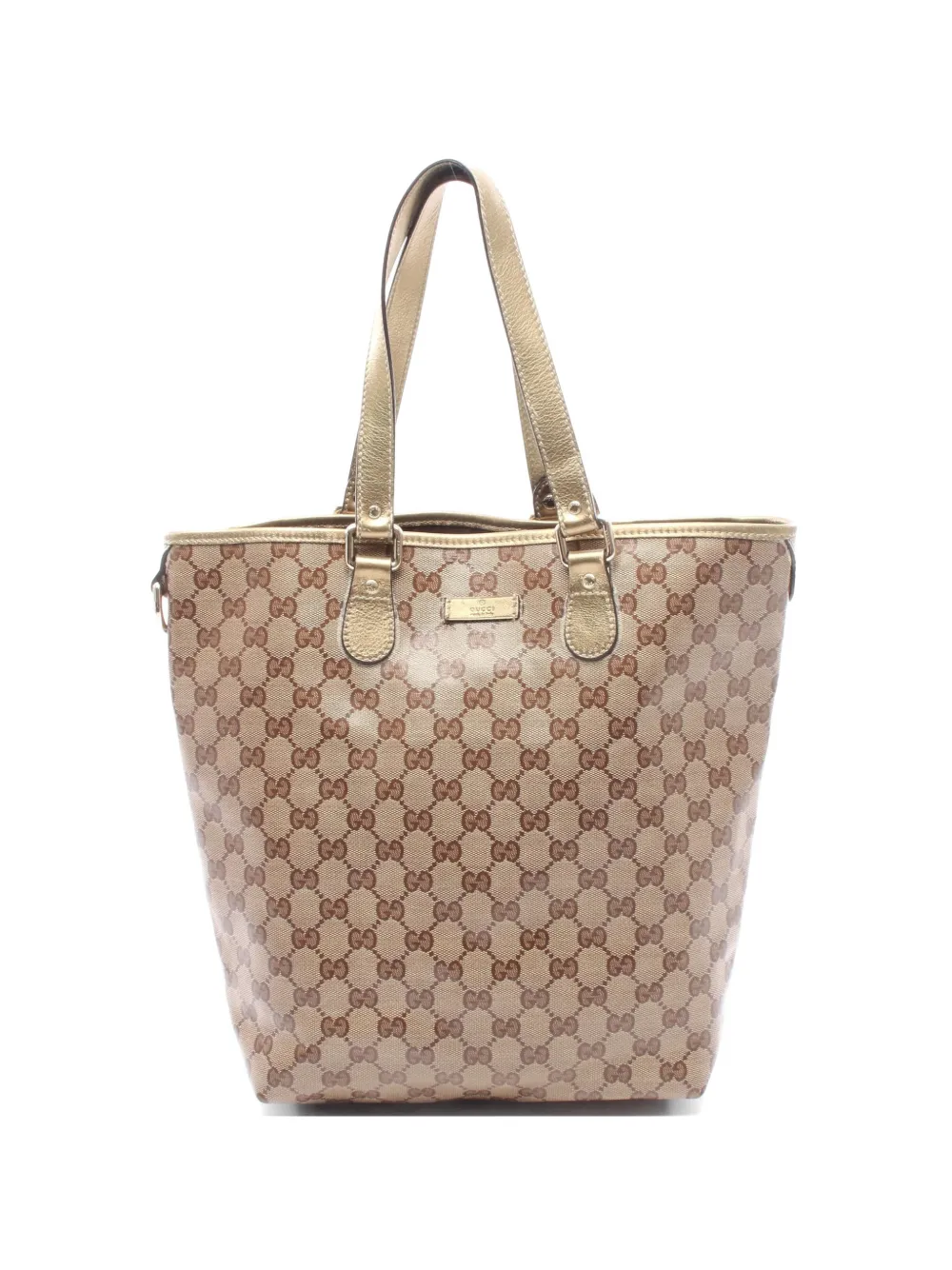 Gucci Pre-Owned 2000s GG-pattern tote bag - Neutrals