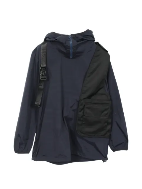 Louis Vuitton Pre-Owned 2010s docking hooded windbreaker jacket