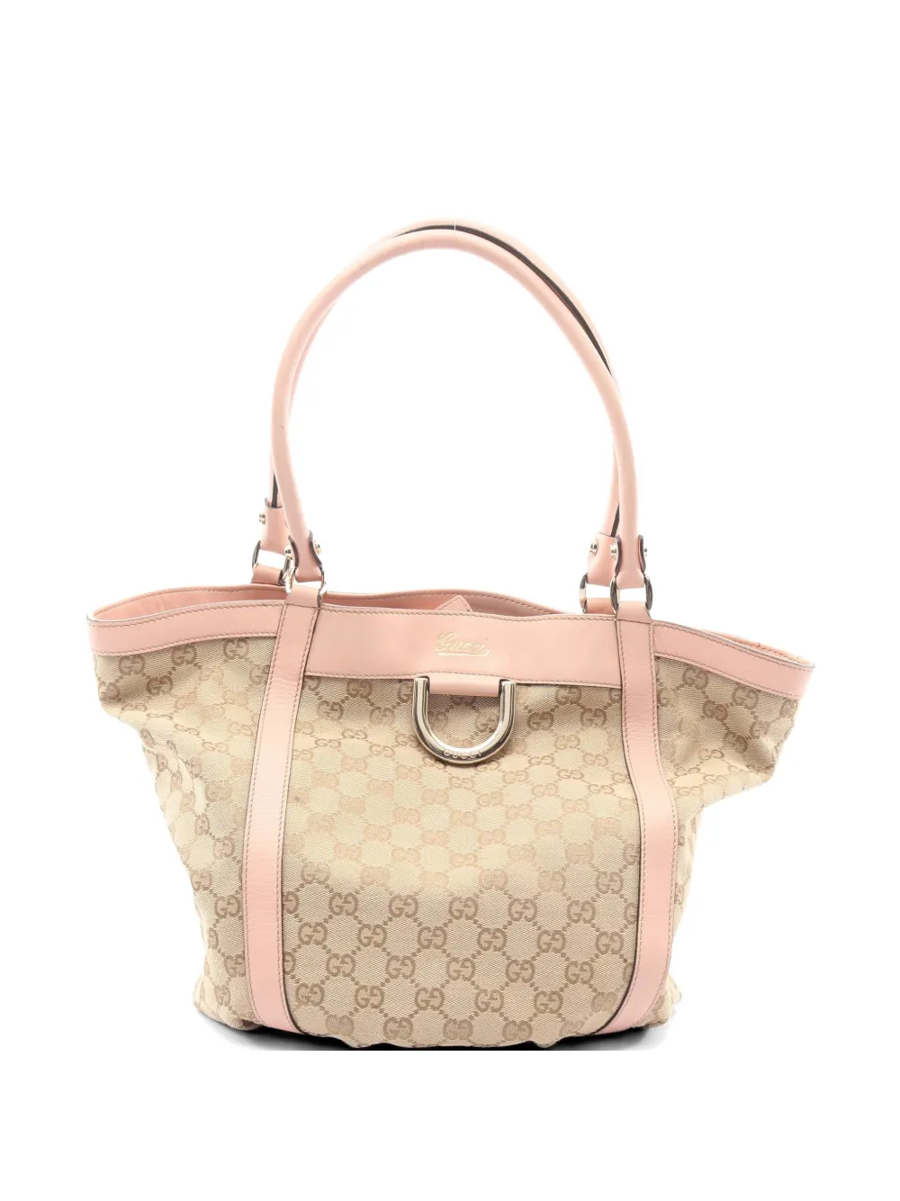 Gucci Pre-Owned 2000s Abby GG canvas tote bag - Nude